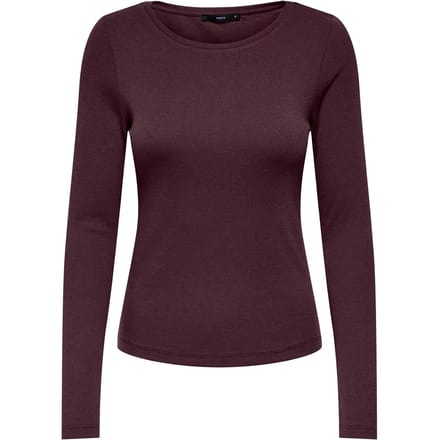 Dames-T-shirt met lange mouwen Only June