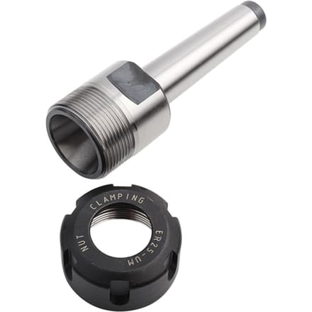 Support de mandrin à pince conique ER25 MT2 M10, adaptateur d'arbre de fraisage de visage, outils de fraisage CNC