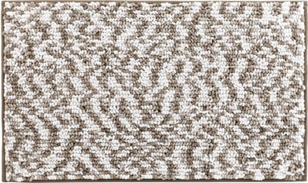 Badmat van microvezel FRIZA, 45 x 75 cm