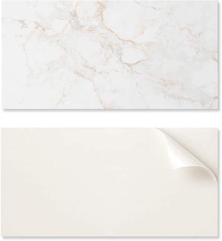 Vinyl wandtegels met afbeelding voor de hal, elegant marmerpatroon, 10x40x20 cm