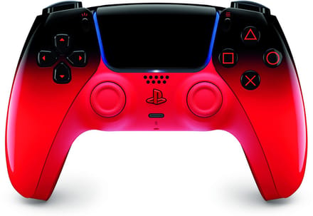 Sony DualSense Techno Red New Edition - Draadloze gamecontroller - Bluetooth en USB-C - Compatibel met PS5 en PC - Vibratie en bewegingssensoren