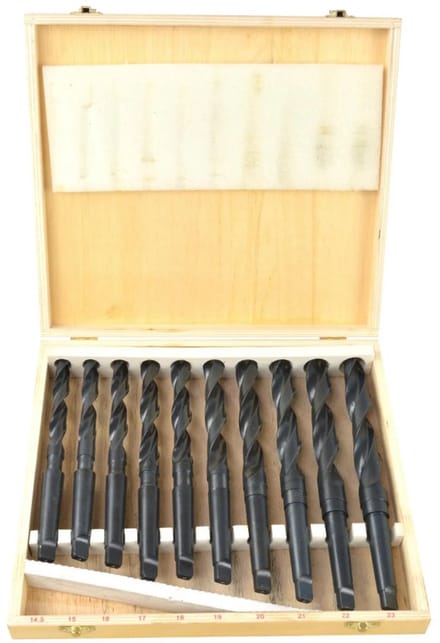 GEKO HSS boren set - versterkt staal - 9-delig - 14,5-23 mm