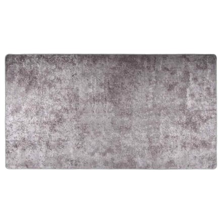 vidaXL - Vloerkleed - wasbaar - 190x300 - cm - grijs