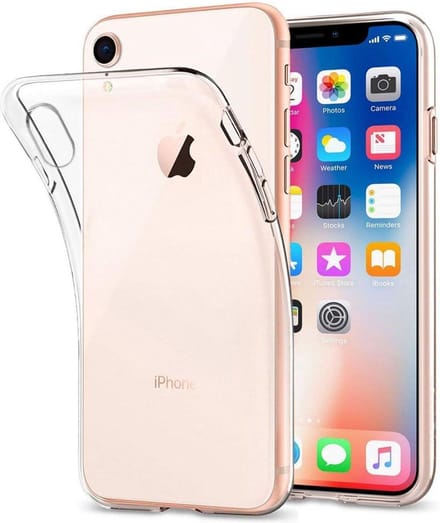 HB Hoesje Geschikt voor Apple iPhone XR - Transparant - Siliconen Back Cover