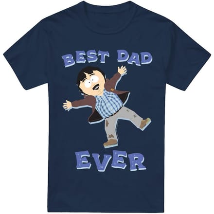 South Park Heren Beste Papa Ooit Randy Marsh Vaderdag T-shirt L Vloot