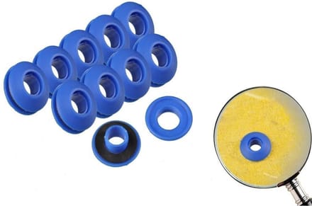 Benson Plastic Zeilogen - Ø 11 mm - Set van 10 voor zeilreparatie en boot covers