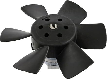 Radiateurventilator - Koelventilator Motor - Motor Koelen - 100 Watt Vermogen - 6 Volt - Zwart