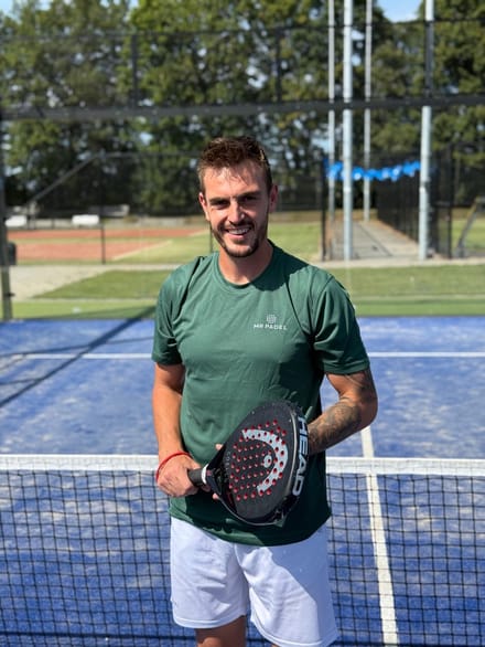 Mr Padel Parma Shirt Donker Groen - Maat XL