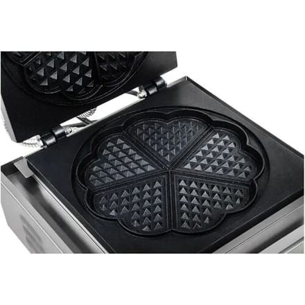 Royal Catering Wafelijzer - 1500 Watt - Hartvormig 10010319