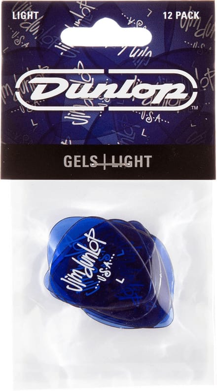Jim Dunlop - Gels - Plectrum - Light - 12-pack