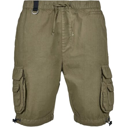 Urban Classics - Double Pocket Cargo Korte broek - S - Creme