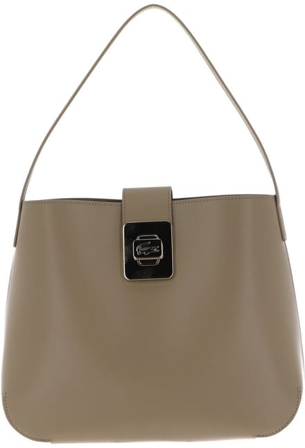 LACOSTE Schoudertas Amelia Hobo Bag Viennois Beige
