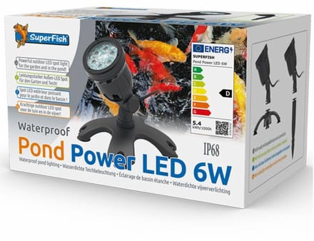 Superfish - Pond Power LED - Vijver verlichting Power - LED 6 W - 1 Spot