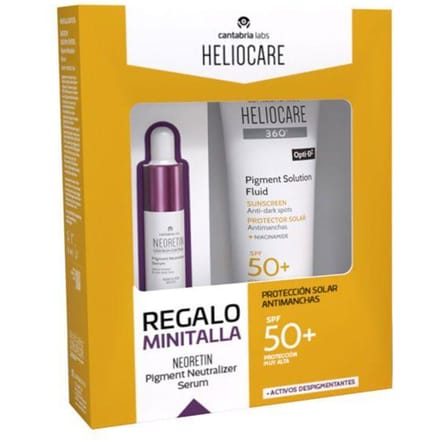 Anti-vlekken Vloeibare pigmentoplossing HELIOCARE 360° SPF50+ (2 kamers)