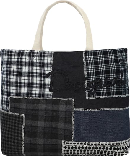 Desigual Schoudertas Accessories Shopping Bag Black Veelkleurig