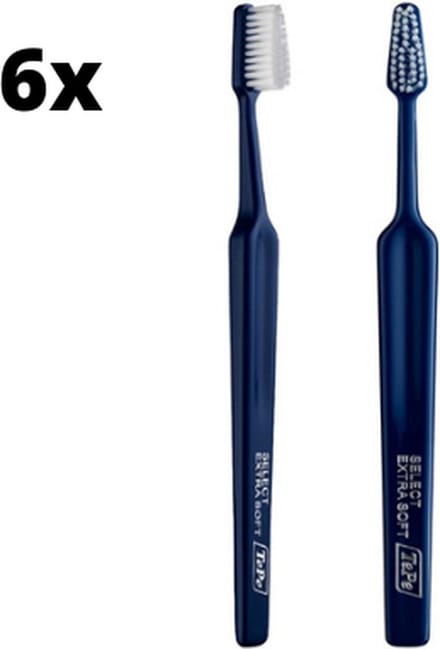 Tepe Select Extra Soft Tandenborstel - 6 stuks - Voordeelverpakking