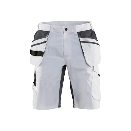 Blaklader Schildersshort met stretch 1099-1330 - Wit/Donkergrijs - C52