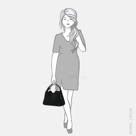 Charm London Knott handtas S zwart