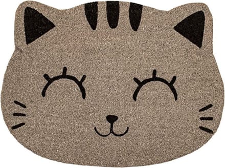 Deurmat Grijze Kat