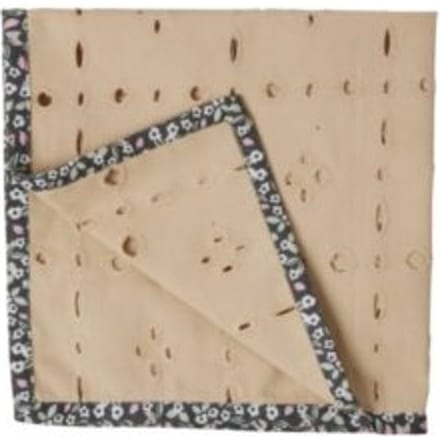 Rice katoenen servetten beige set van 2