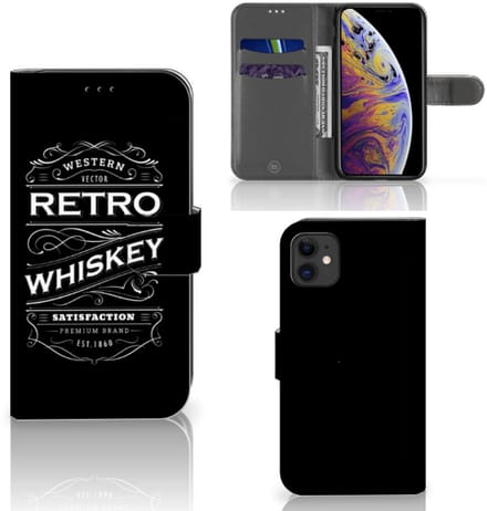 Apple iPhone 11 Book Cover Whiskey