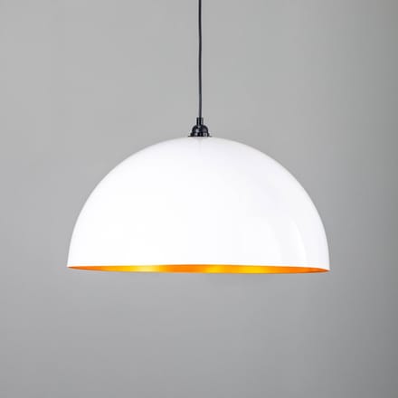 Opviq Berceste 236-S hanglamp Ø60cm wit/goud