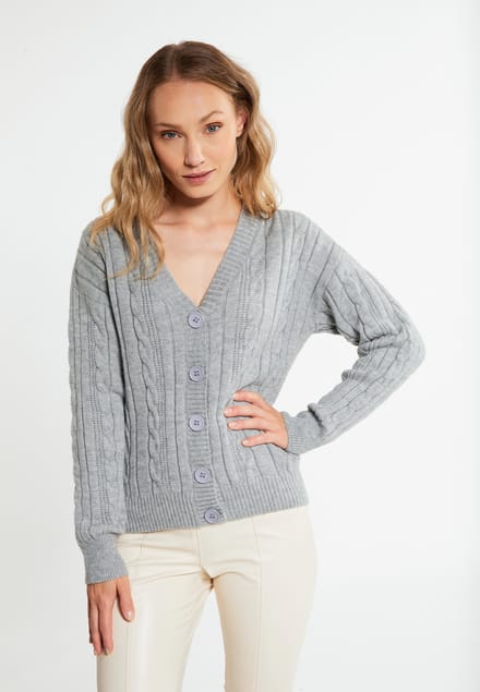 RISA Vest met knopen teylon