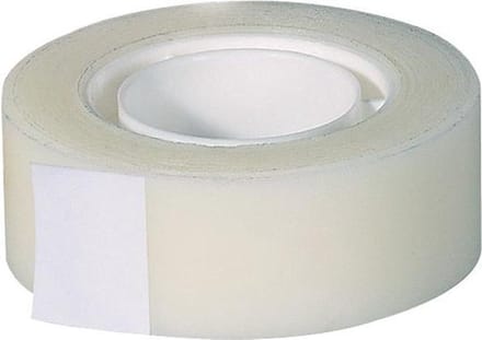Staples Plakband, 19 mm x 33 m, asgat 25 mm (pak 6 x 33 meter)