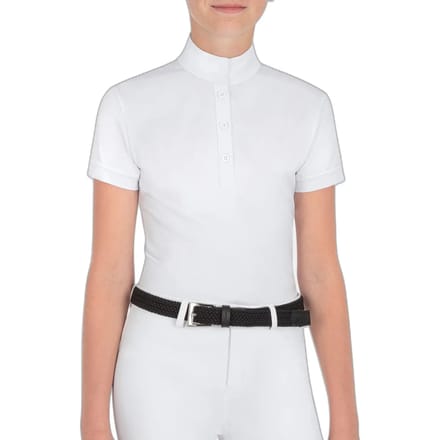 Wedstrijdpolo voor meisjes Equiline