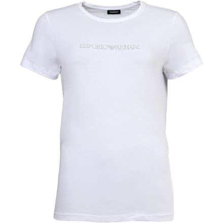 Emporio Armani Ew000408_af13033 Korte Mouwen Basislaag Wit S Vrouw