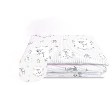Dekbedset met Bambi 135x100 cm + Kussen 40x60 cm
