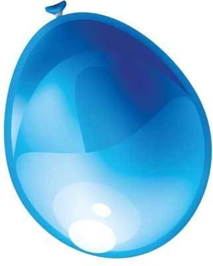 Ballonnen parel blauw (Ã˜30cm, 10st)