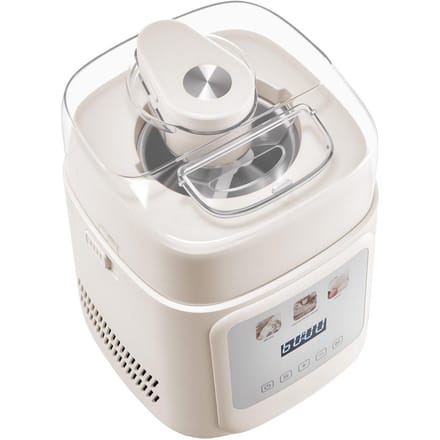 Machine à crème glacée automatique 1 quart avec compresseur intégré Sans pré-congélation