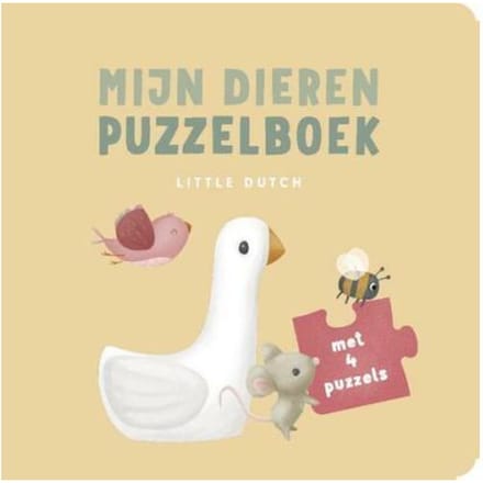 Boeken Little Dutch mijn dieren puzzelboek Multi unisex
