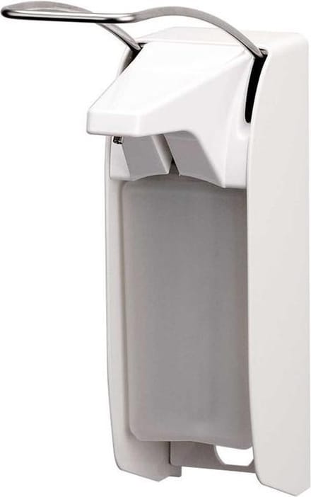 Desinfectiemiddel/Zeepdispenser - LH 500ml Aluminium, ingo-man plus Version