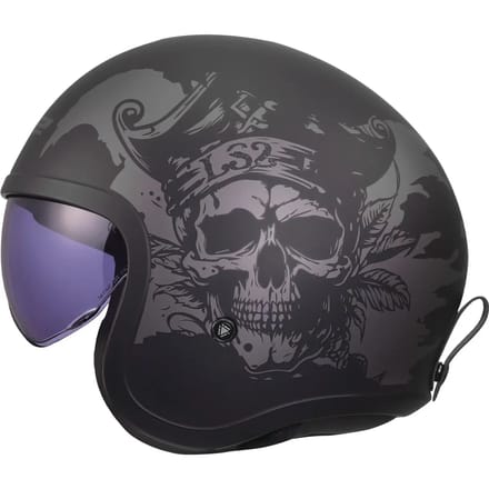LS2 OF599 Spitfire II Willy Open-Face Helm -
