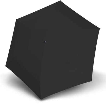 Knirps paraplu Mini Duomatic Midnight Black zwart