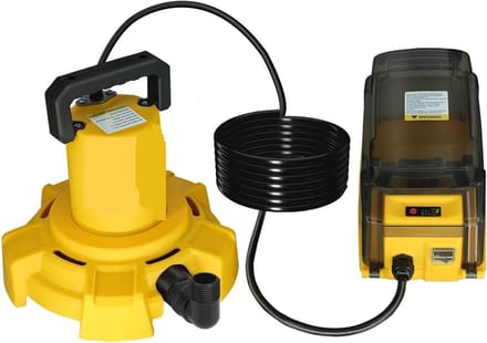 Draadloze Dompelpomp - Waterpomp Elektrisch - Diep Water Pompen - Borstelloze Motor - 1320 GPH - Geel