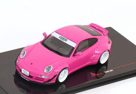 Porsche 911 RWB 1997 Roze - Model 1/43 - Ixo Models