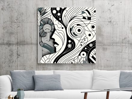 Kunstprint | Wanddecoratie | Forex | 60 × 60 cm