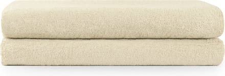 Blumtal Terry Handdoeken Set - 2 x Baddoek - 70 x 140 cm - Zand