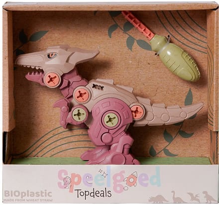 Speelgoedtopdeals - BIOplastic Dino Pterodactylus - Educatief Speelgoed – Demonteerbaar met schroevendraaier