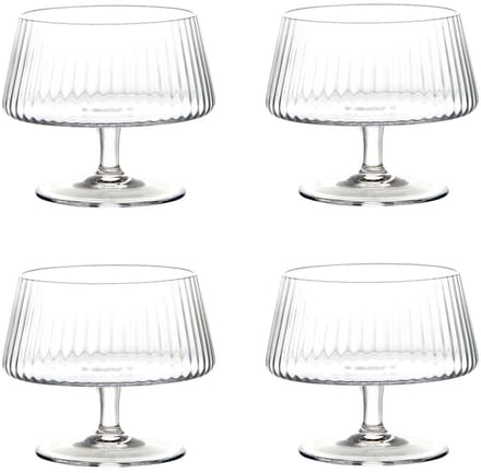 Anton Studio Designs Empire Individuele Trifle Bowls van helder glas - Dessertschalen
