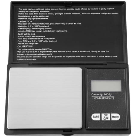 Dailygoods- Zakweegschaal Hoge Precisie - Digitale Weegschaal