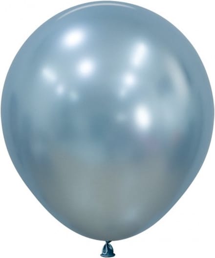 Blauwe ballonnen - Sempertex professionele ballonnen - 30 centimeter - zak van 50 stuks - Silk Arctic Blue 839