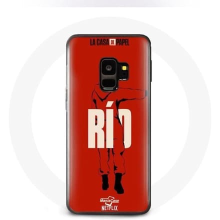 Coque - La casa de papel - Samsung Galaxy S9 - Souple - Rouge - Protection
