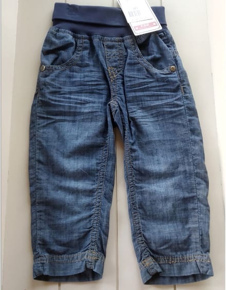 Feetje - baby jongens jeans (Elastisch board) - Denim/Blue - maat 80