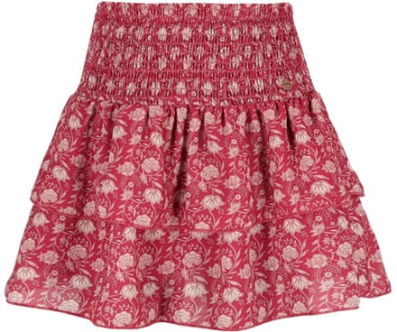 Nono Nika Pailsy Layered Skirt Meisjes - Korte rok - Roze - Maat 134/140