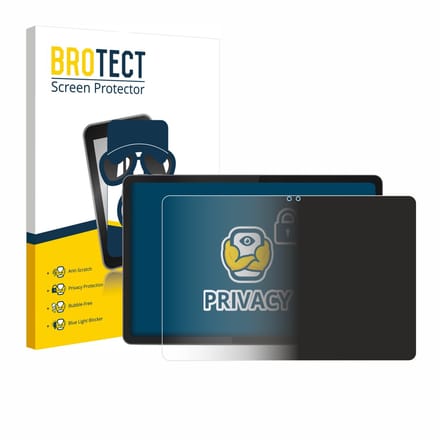 BROTECT - privacy screenprotector voor Lenovo Idea Tab 11" 2025 TB336FU - Folie Beschermfolie Blauwlichtfilter