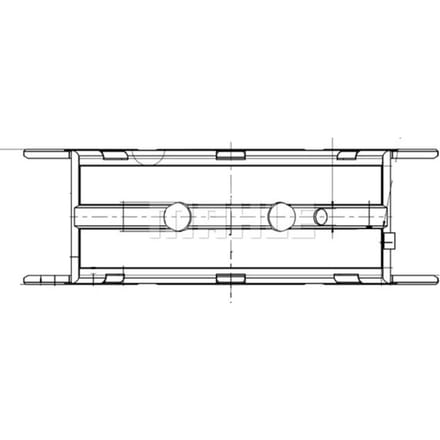 Hoofdlager MAHLE 007 FL 21689 000